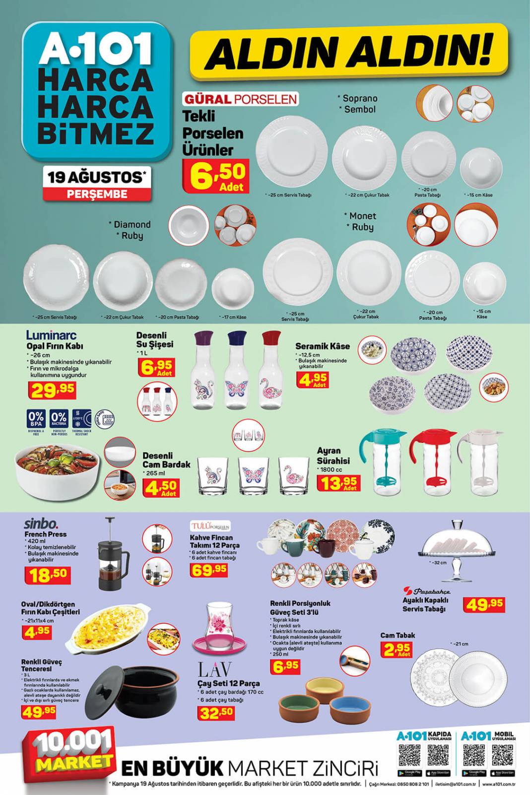 A101’de İndirim Şenliği! 19 Ağustos Aktüel Ürünler! 7