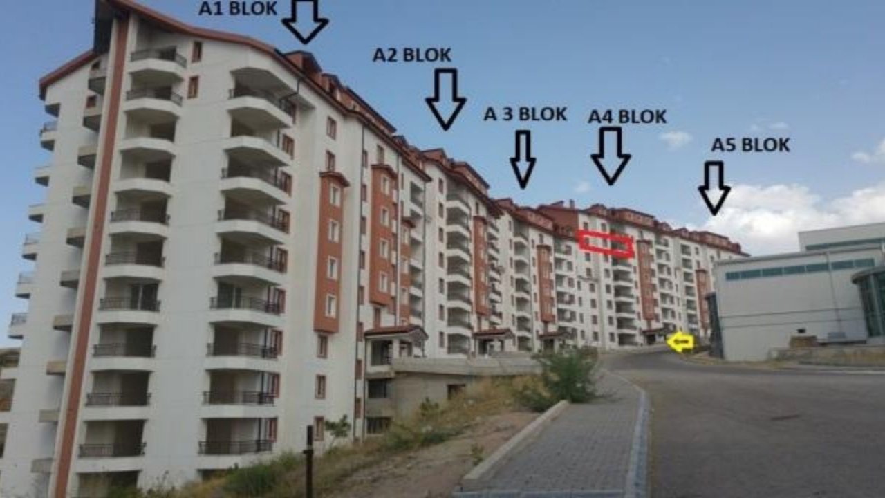 Merkezi konumda 2+1 lüks daire Ziraat Bankası'nda 126 bin lira