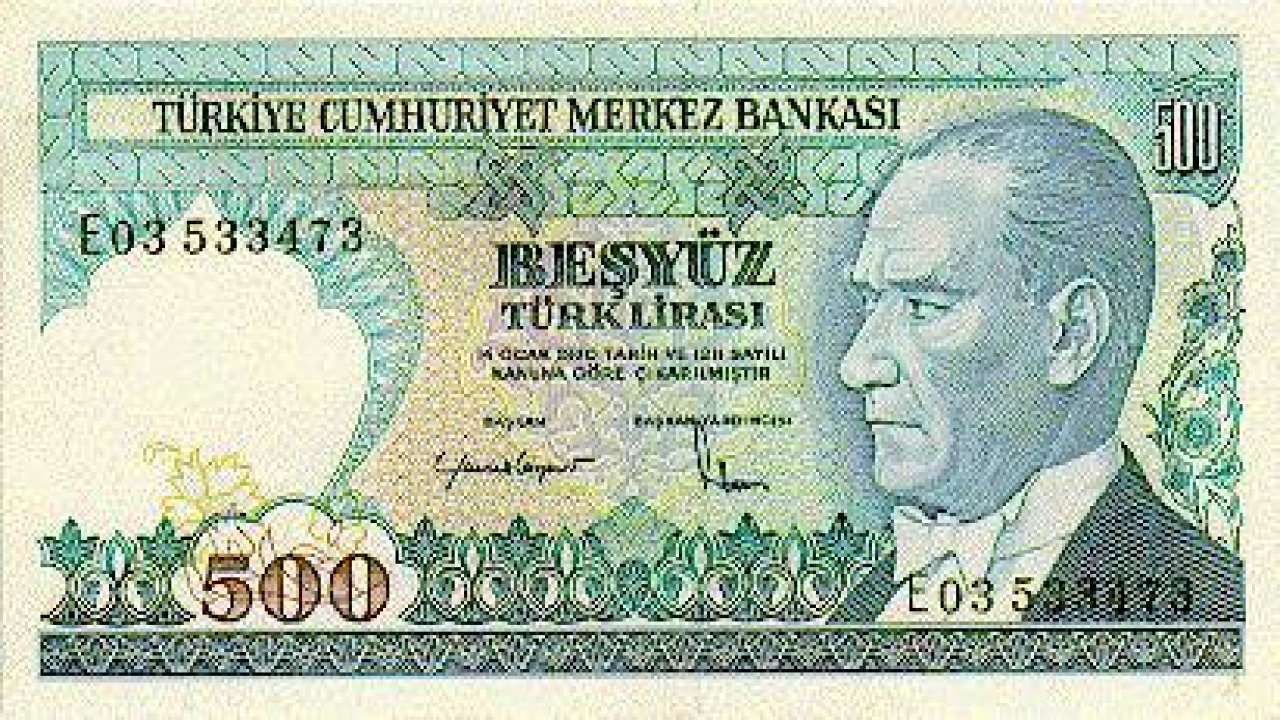 500 liralık banknotlar mı geliyor?