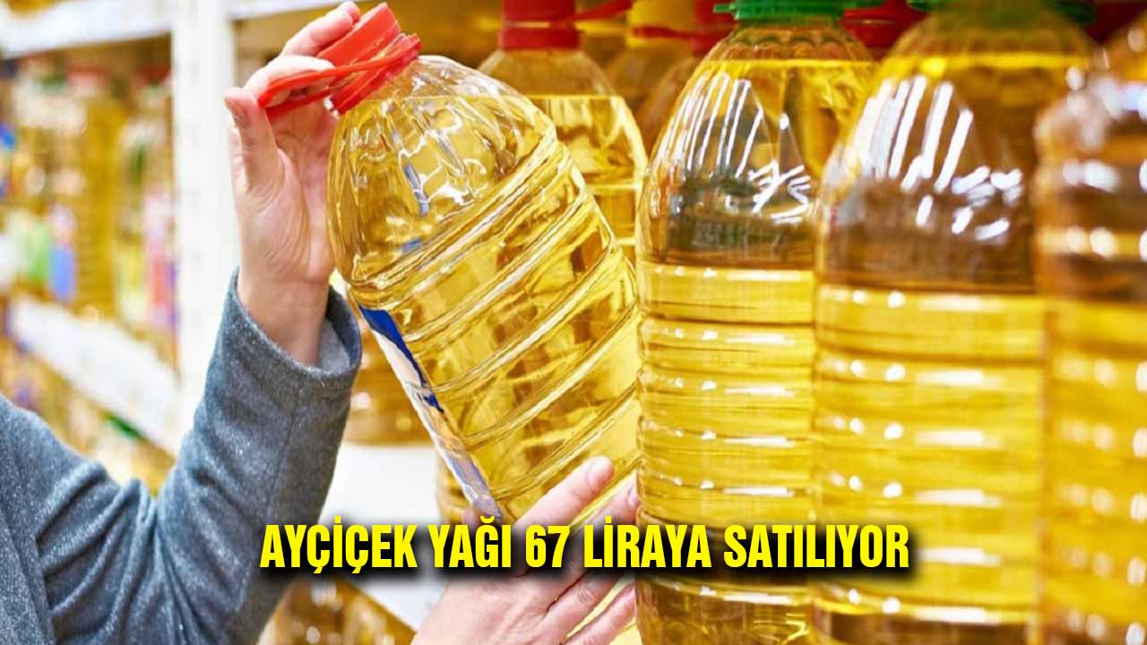 3 Büyük Süper Market Ayçiçek Yağı Fiyatlarını 67 Liraya Düşürdü