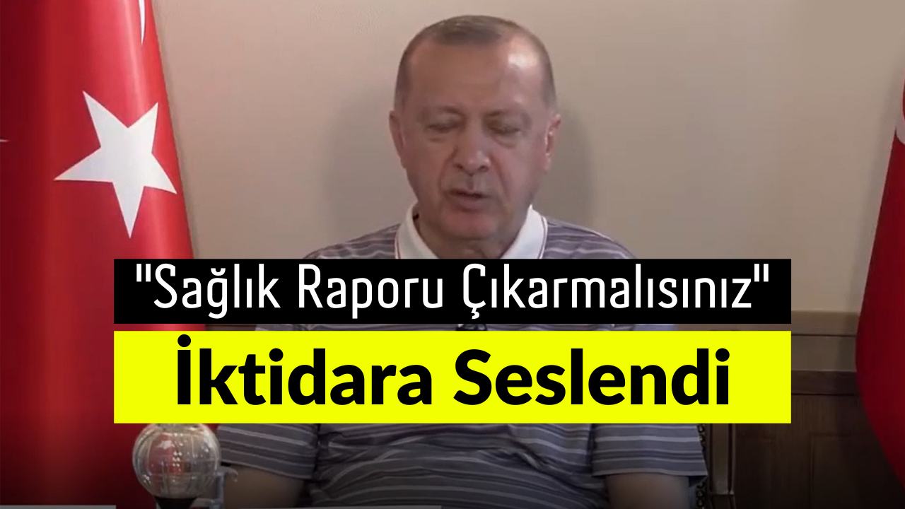 “Erdoğan İçin Sağlık Raporu Çıkarmak Zorundasınız” Yanardağ’dan Önemli Açıklama!