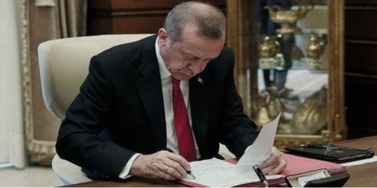 Erdoğan, üstünü çizdi.İstifa etti...