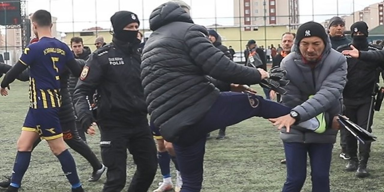 Bölgesel Amatör Lig'de saha karıştı