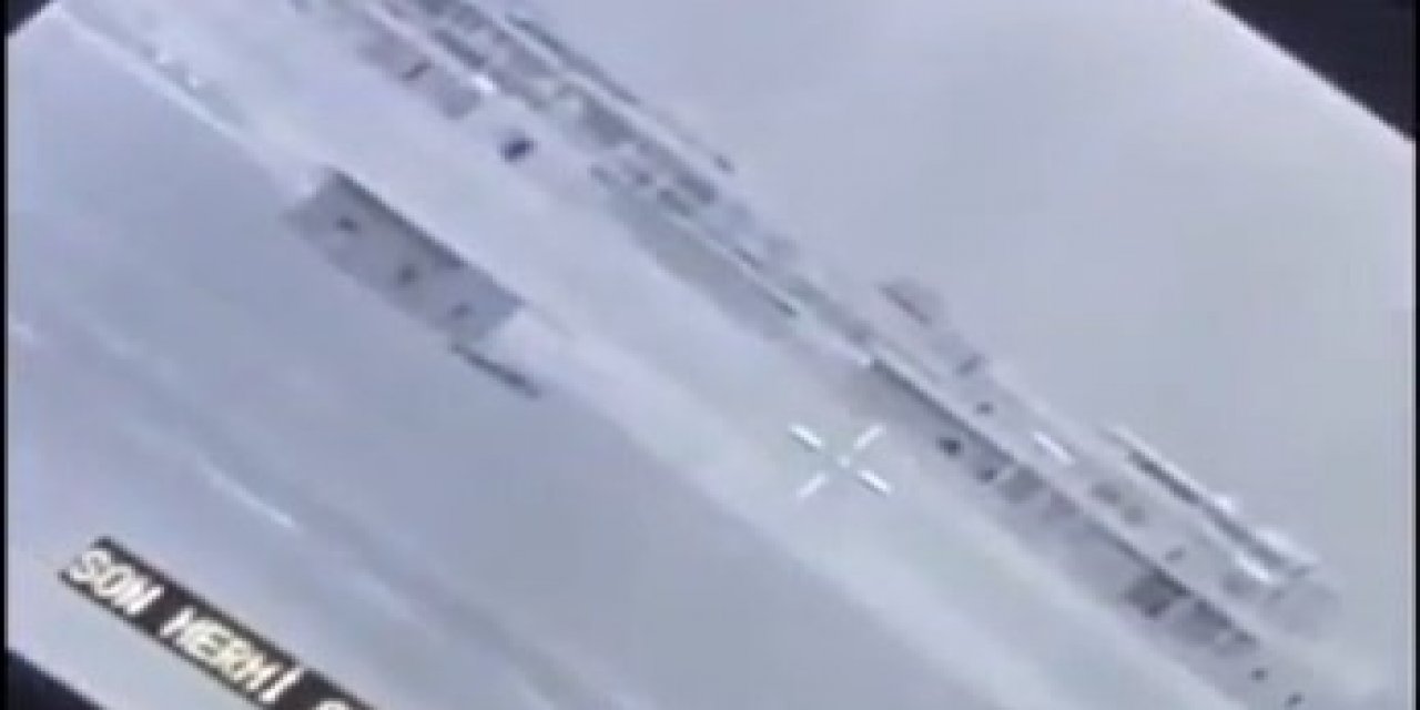 Türk askerinin üzerine roket atıldığı anlar kamerada!