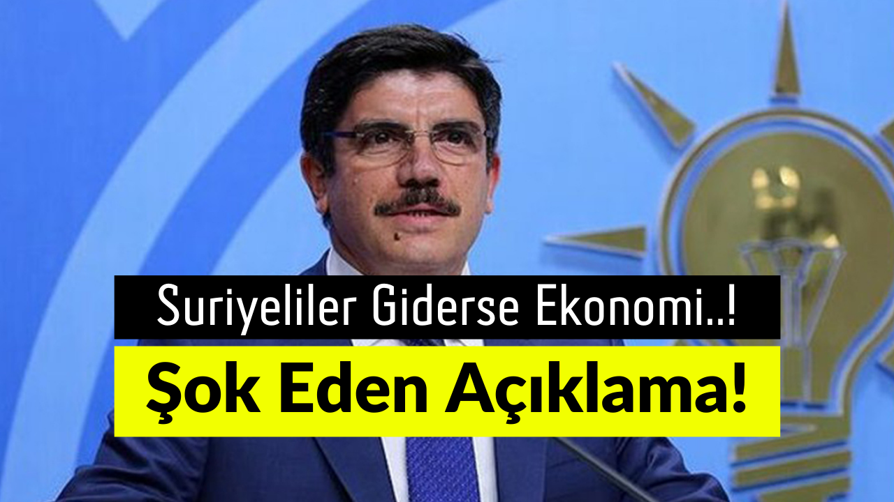 Cumhurbaşkanı Danışmanından Şok Eden Açıklama! Suriyeliler Giderse Ekonomi Çöker!