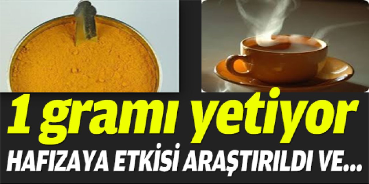 1 Çay kaşığı bile tüketildiğinde hafızayı ve beyni geliştiren baharat