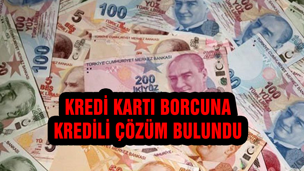 Kredi Kartı Borcuna Kredili Çözüm