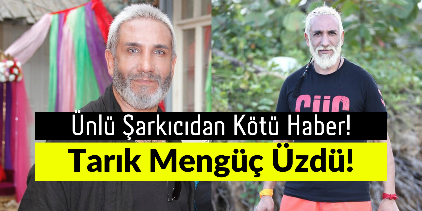 Ünlü Şarkıcı Tarık Mengüç’ten Kötü Haber! Hayranları Şokta!