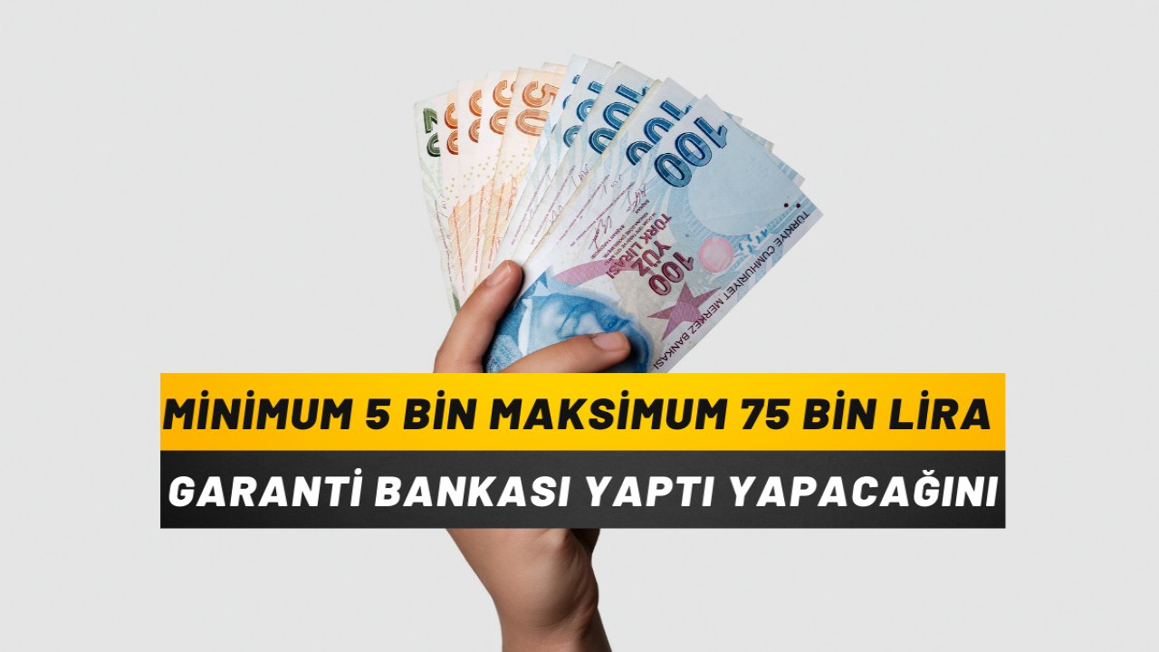 Emekliler anında 75 bin lira kredi verilecek!