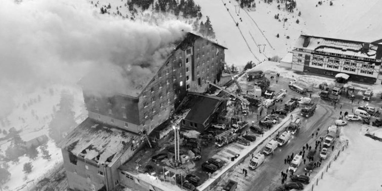 Grand Kartal Oteli’nde Feci Yangın