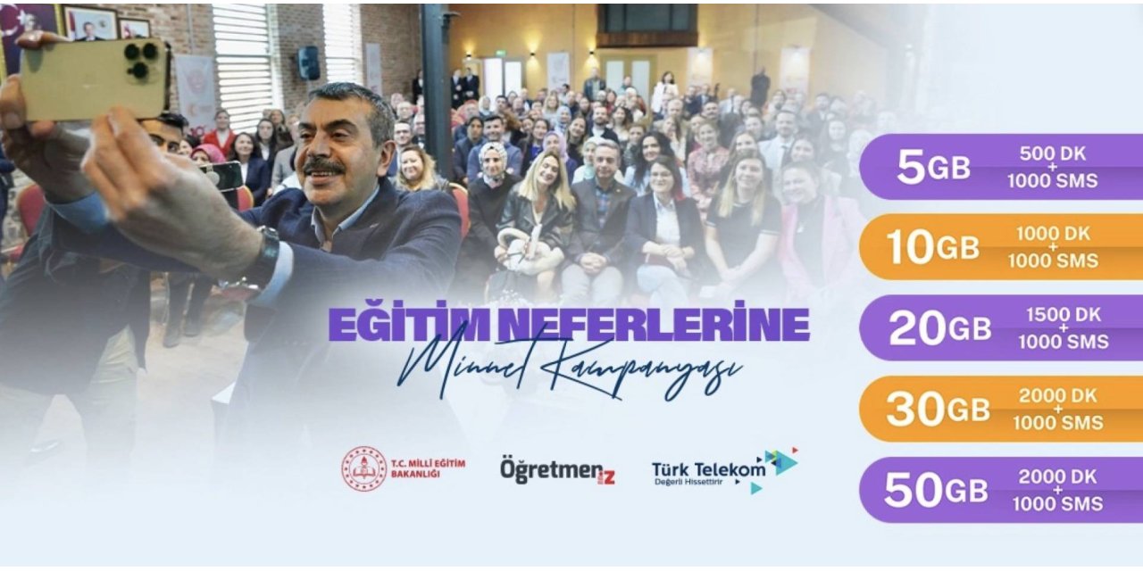 Öğretmenlere Özel İletişim Tarifesi