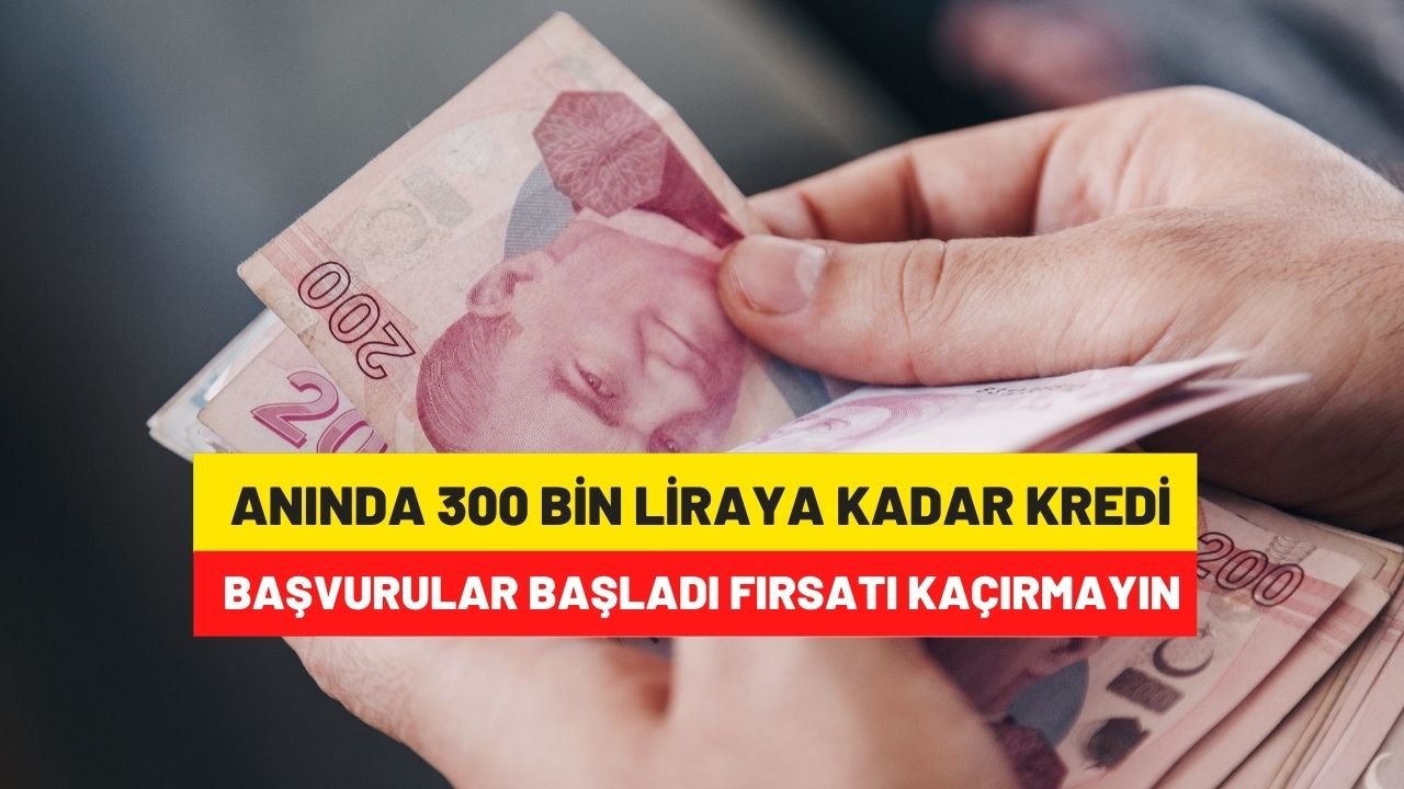 Halkbank’tan müjde gibi haber nakit ihtiyacı olanlara 300 bin liraya kadar kredi