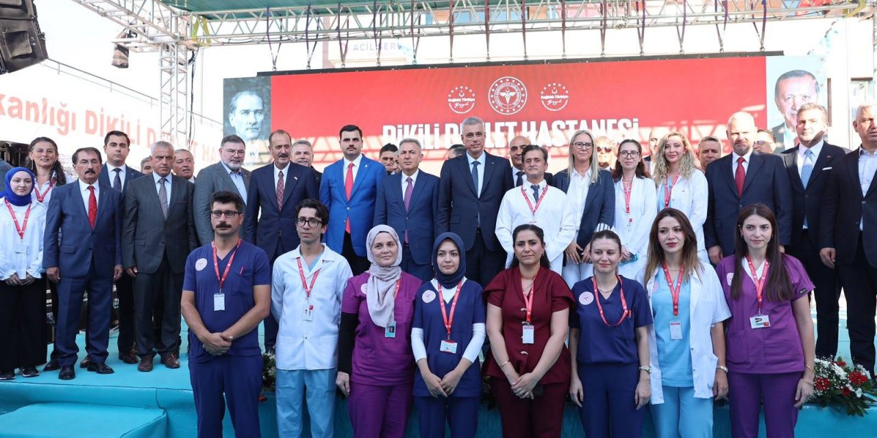 Dikili Devlet Hastanesi Törenle Hizmete Girdi