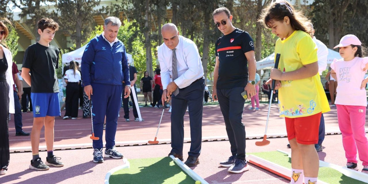 İzmir’de “Sağlıklı Çocuk, Sağlıklı Gelecek” İçin Spor Şenliği