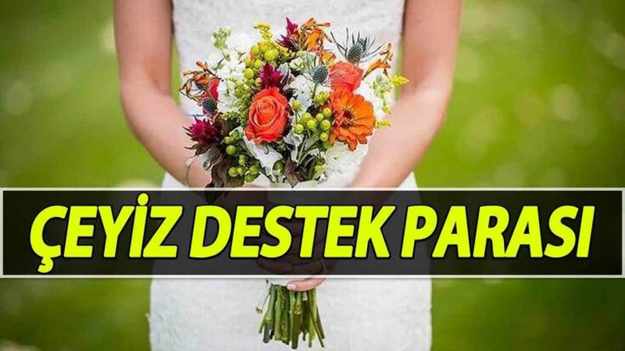 Evleneceklere Devlet Desteği!