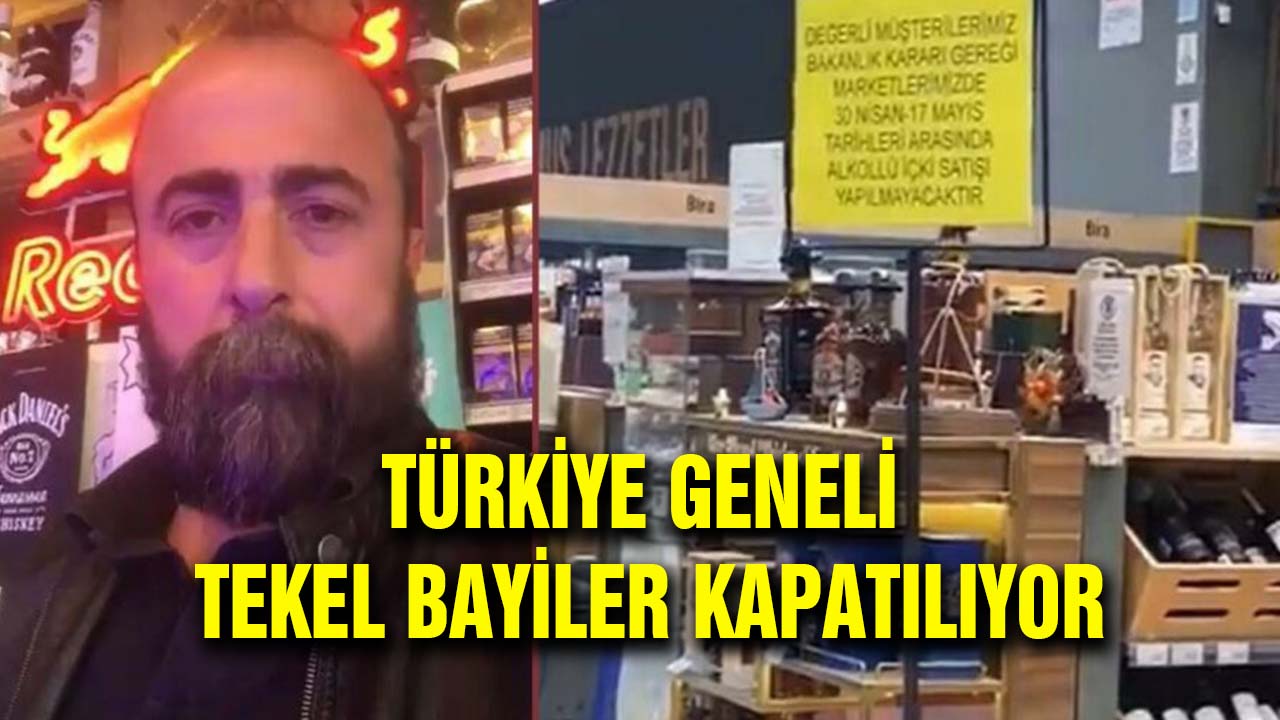 Türkiye Geneli Tekel Bayiler Kapatılıyor!