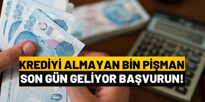 30 bin liralık krediyi anında veren bankalar!