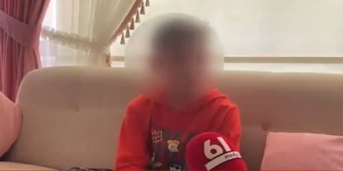 "Hain" sözleriyle gündem olan çocuk ilk kez konuştu!